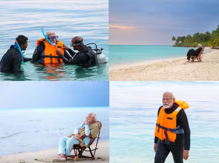 Prime Minister Narendra Modi's visit to Lakshadweep